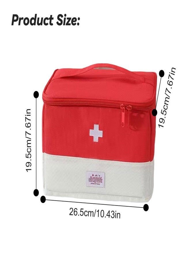 XPAPOV Travel Medicine Bag Organizer, Medical Bag Empty, for Home, Travel, Camping, Car, Hiking & Outdoor Emergencies, Emergency Medical Kits - Image 2