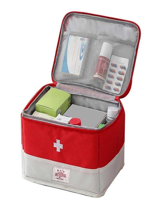 XPAPOV Travel Medicine Bag Organizer, Medical Bag Empty, for Home, Travel, Camping, Car, Hiking & Outdoor Emergencies, Emergency Medical Kits - Image 1