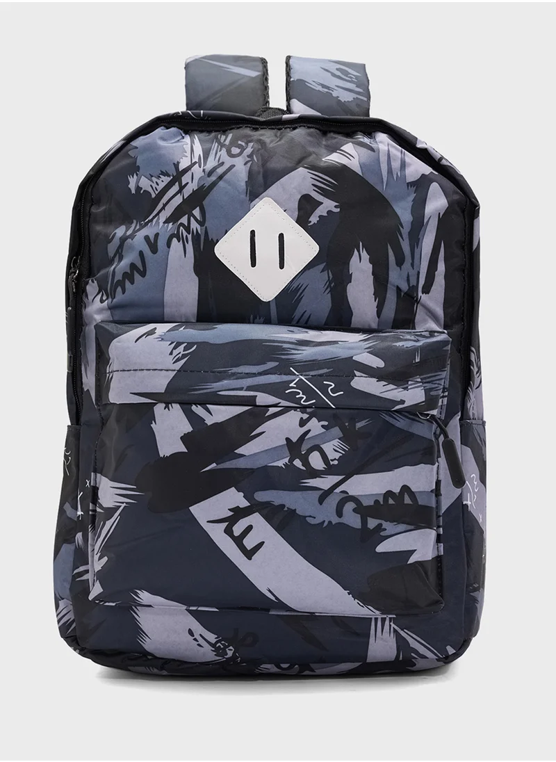 Seventy Five Set 0F 3 Backpack, Messenger And Pouch