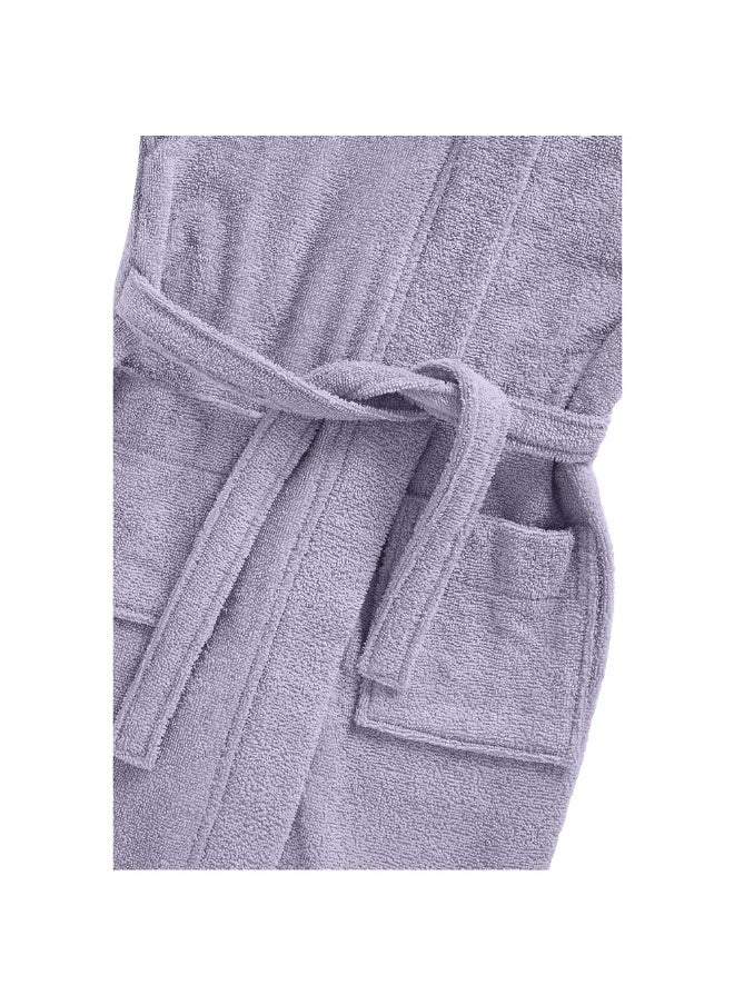 BYFT Daffodil (Lilac) Premium 8 Year Kids Hooded Bathrobe (112x113 Cm) Terry Cotton, Highly Absorbent and Quick dry, Hotel and Spa Quality Bathrobe for Boy and Girl-400 Gsm  - Image 3