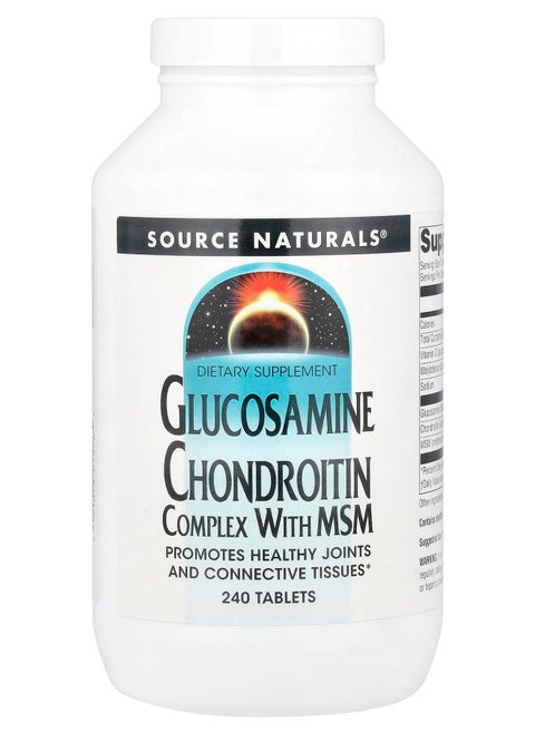 Glucosamine Chondroitin Complex With MSM 240 Tablets