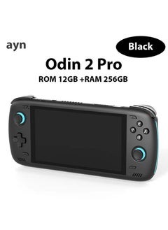 ayn Odin 2 Android Handheld Gaming Console, High-Performance Retro Game Handheld with Snapdragon 8 Gen 2 Octa-core CPU, Adreno 740 GPU, 6-inch 1080P Screen, Android 13 System (12+256GB, Black)  - Image 1