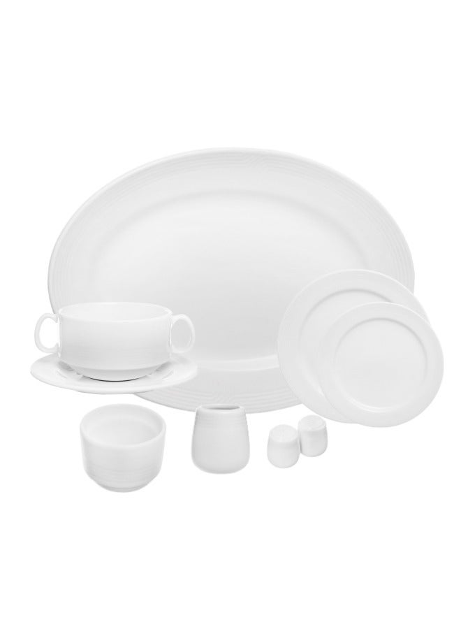 Royal Porcelain Royal Porcelain Dinner Set 30 Pieces Shape 19 -White  - Image 1