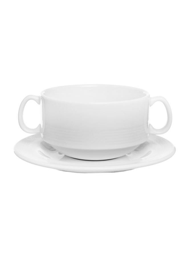 Royal Porcelain Royal Porcelain Dinner Set 30 Pieces Shape 19 -White  - Image 4