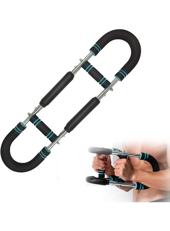 جهاز تدريب الذراع والصدر PowerTwist قابل للتعديل، معدات تمارين المقاومة الزنبركية المحمولة - Image 1
