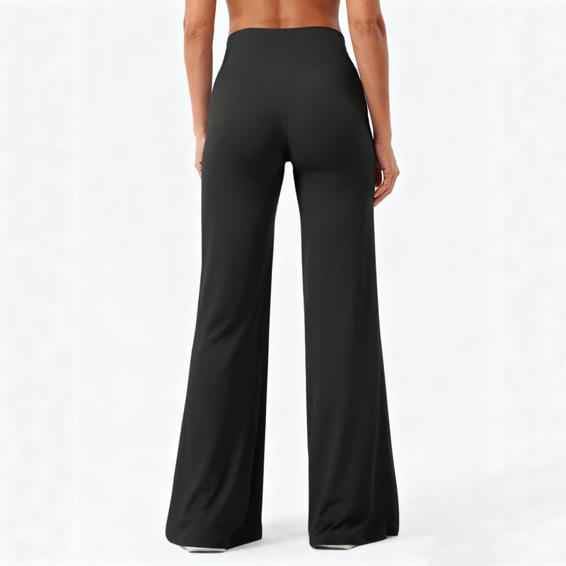 Women's High Waist Flared Yoga Pants - Image 2