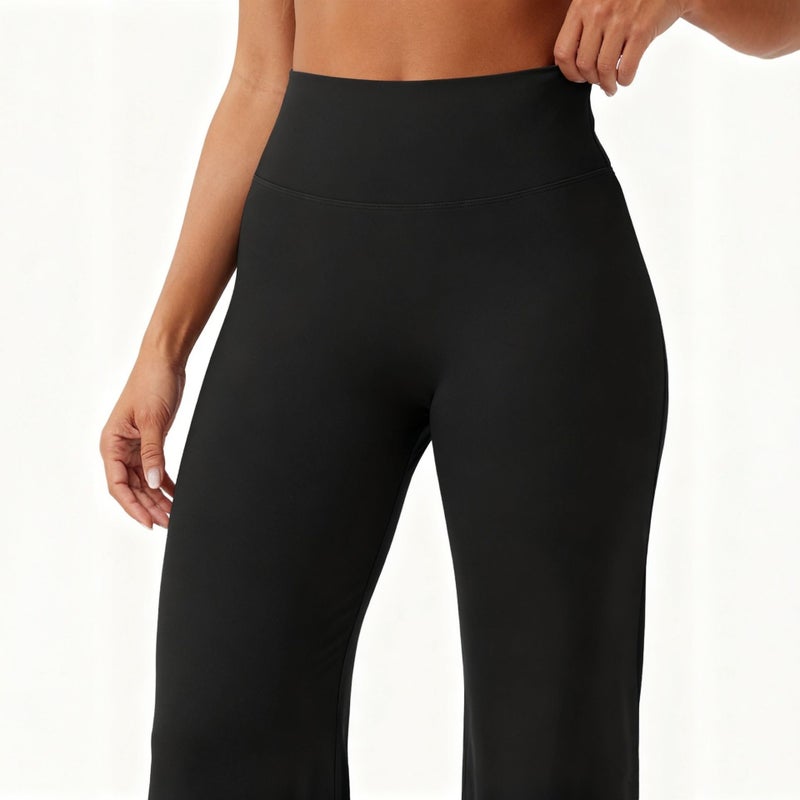 Women's High Waist Flared Yoga Pants - Image 3