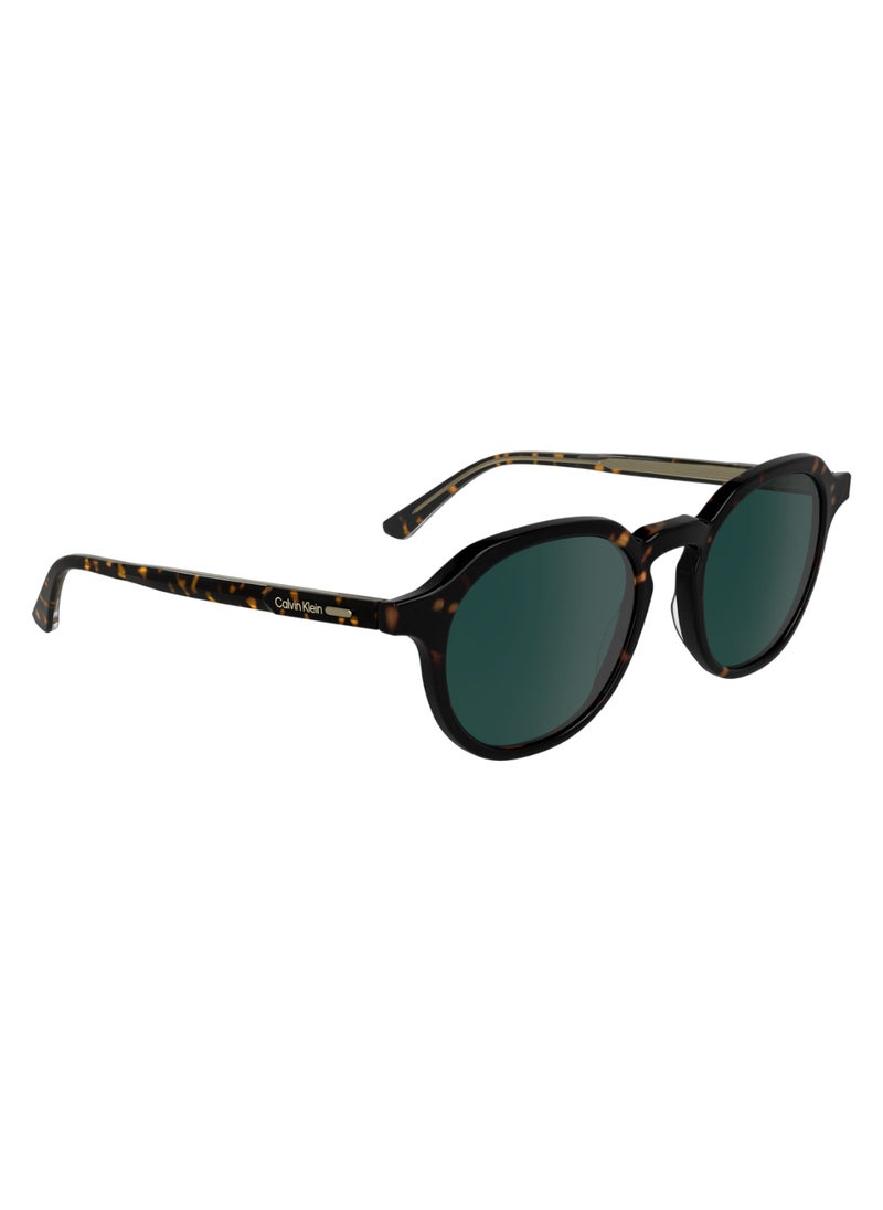 CALVIN KLEIN FULL RIM ACETATE ACETATE CALVIN KLEIN SUN CK24538S 5120 (235) DARK HAVANA  - Image 3