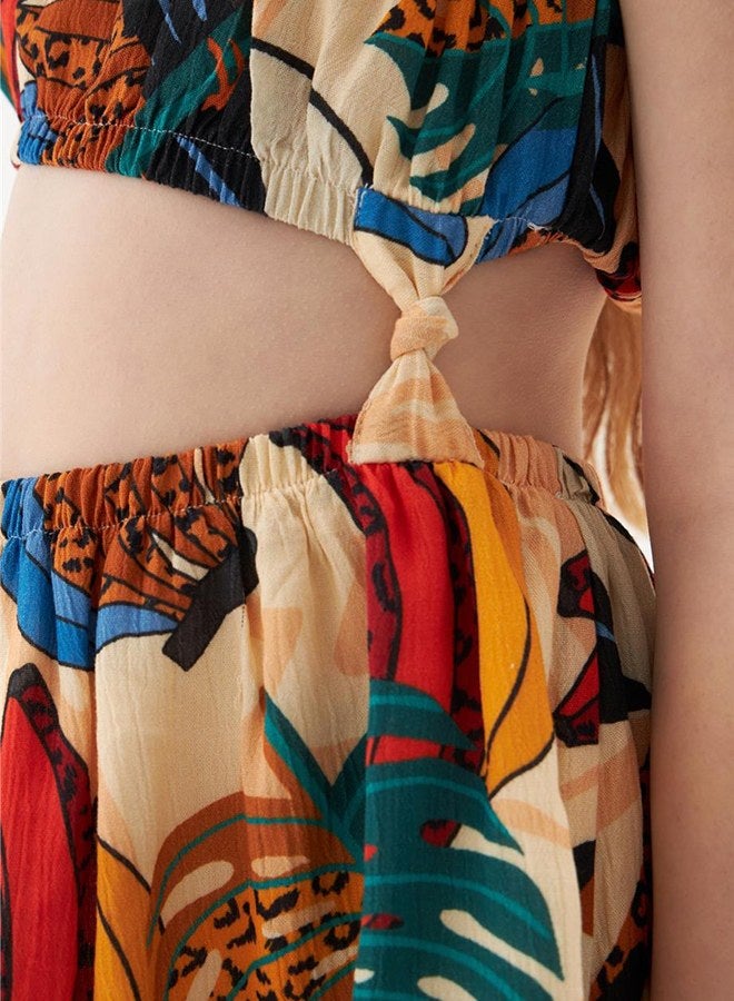 Tyess Girl Patterned Dress - Image 3