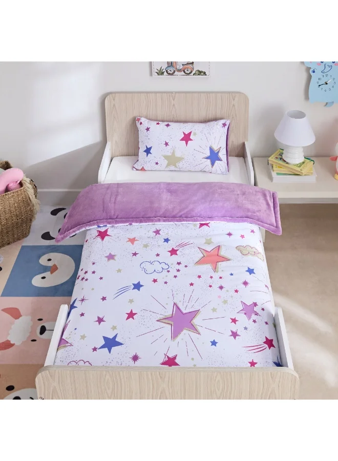 Home Box Meadows Starlit 2-Piece Toddler Comforter Set 100 X 140 Cm