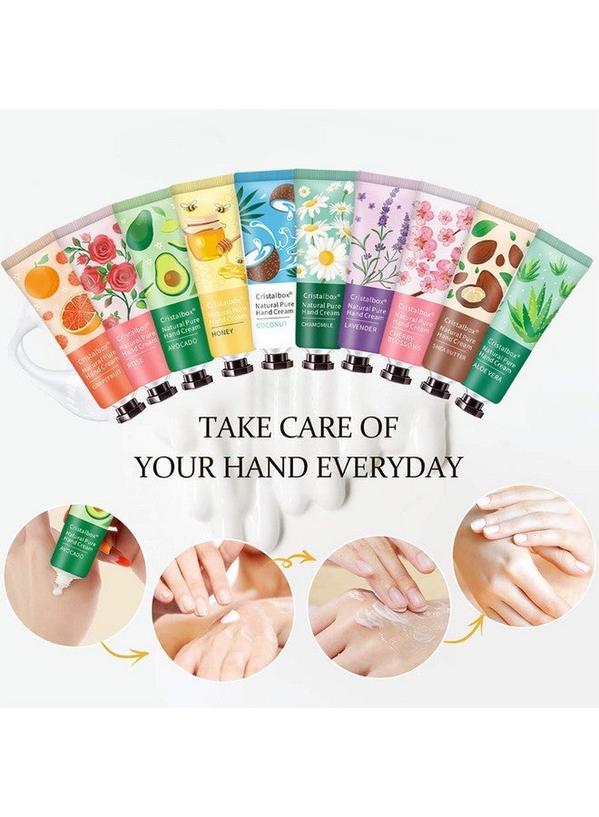 Cristalbox 28 Pack Hand Cream Gift Setmothers Day Gifts Teacher Appreciation Giftsnurse Week Giftsscented Hand Lotion For Dry Cracked Handstravel Size Lotion Mini Hand Lotion Bulk Gifts For Women - Image 4