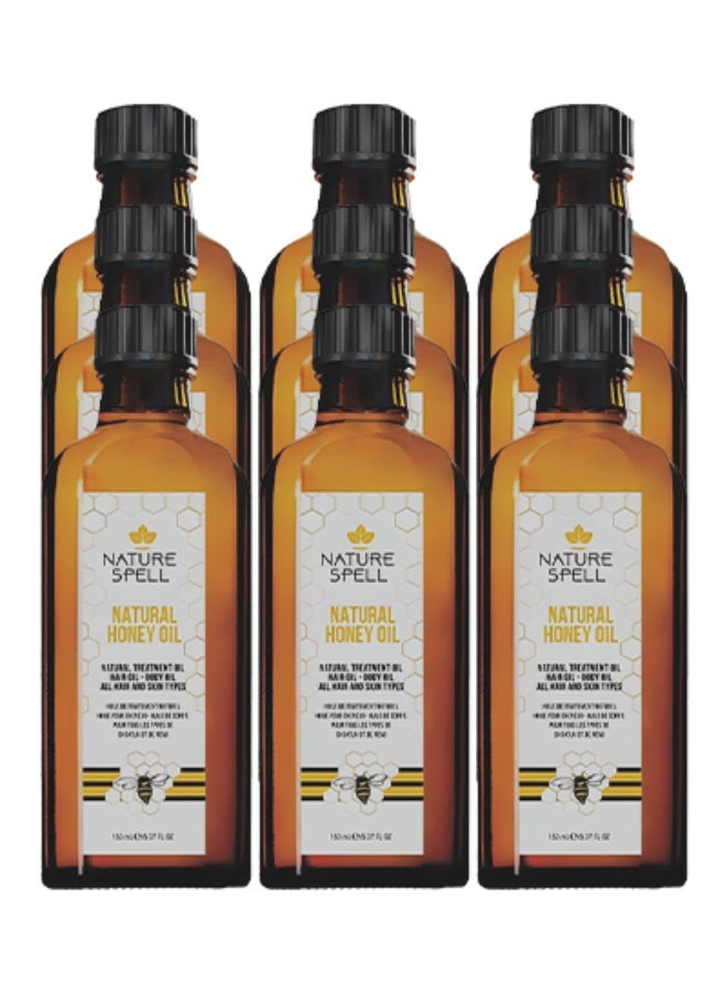 نايتشر سبيل 9 قطع زيت العسل الطبيعي للشعر والجسم لجميع أنواع الشعر والبشرة 150 مل - Image 1