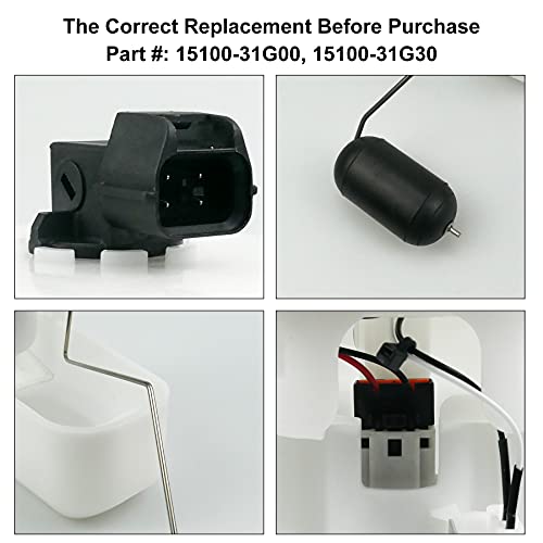 TIKSCIENCE مجموعة مضخة الوقود 15100-31G00 تناسب سوزوكي كينغ كواد ATV LTA450 500 700 750 2005-2021، استبدال 15100-31G20 15100-31G21 15100-31G03 - Image 4