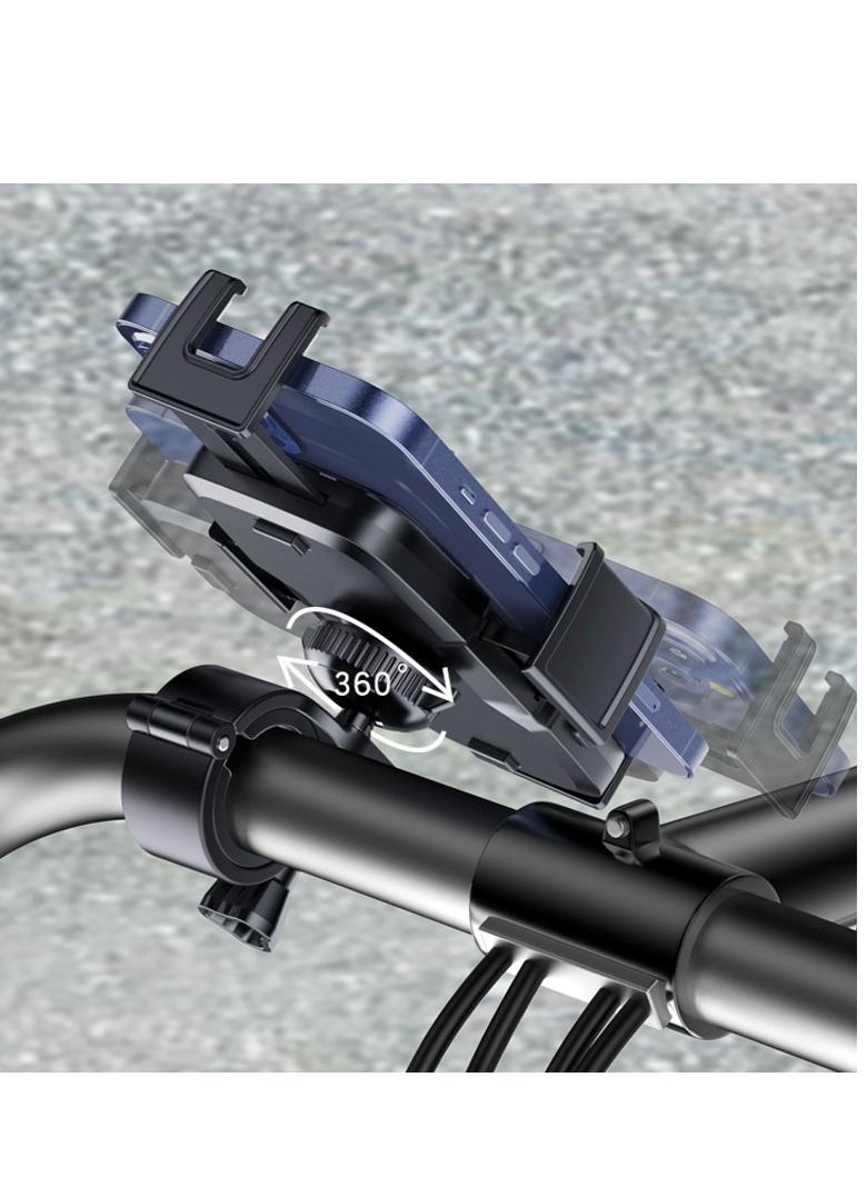 Yesido YESIDO C127 Touch Lock Bike Handlebar Phone Mount Tool-Free Installation for Motorcycle  - Image 4