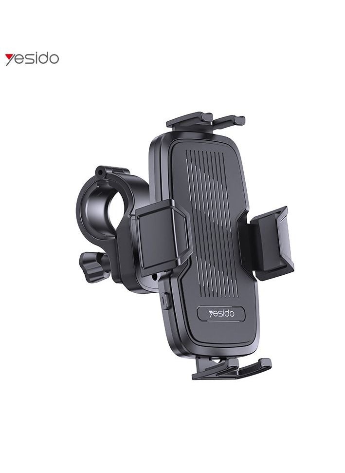 Yesido YESIDO C127 Touch Lock Bike Handlebar Phone Mount Tool-Free Installation for Motorcycle  - Image 1