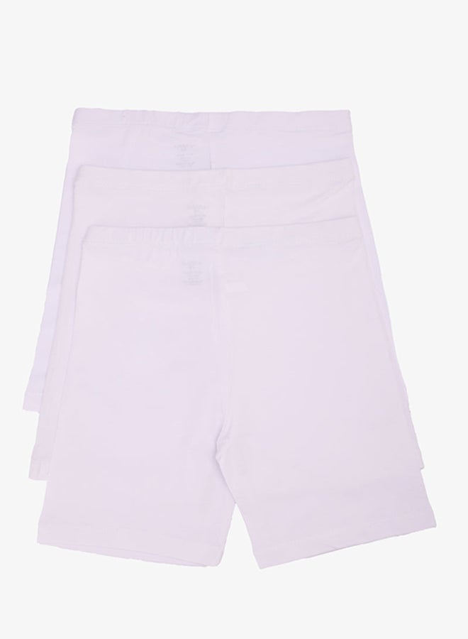 Carina Pack of 3 Girly Cycling Shorts - Image 1