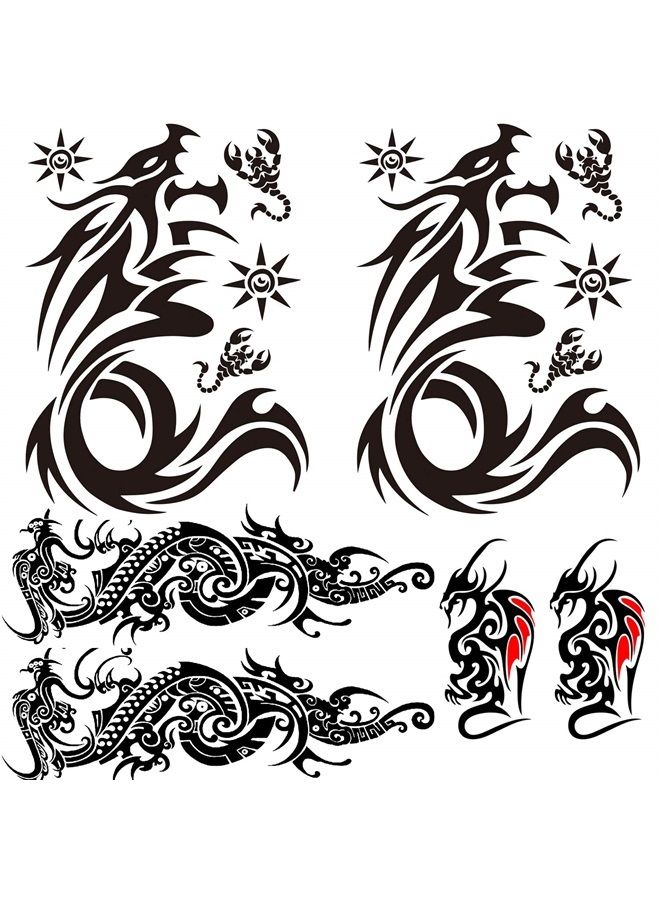 Cheap Black SunFlower Temporary Tattoos For Women Men Realistic Fake Dragon  Henna Sun Flower Tattoo Sticker Waterproof Forearm Tatoos  Joom