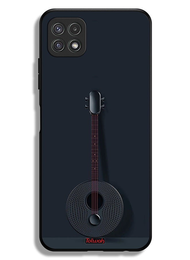 Tolwak غطاء حماية لجهاز سامسونج جالاكسي A22 5G على شكل قيثارة - Image 1