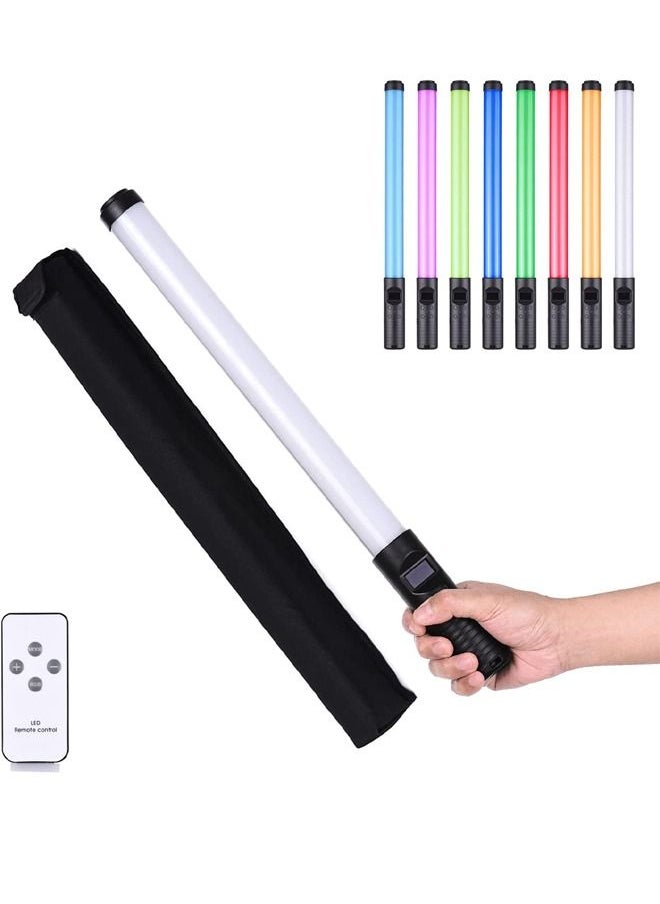 Generic Handheld Rgb Colorful Light Wand Led Photography Light Color Temperature 3000K 6500K Dimmable Brightness  - Image 1