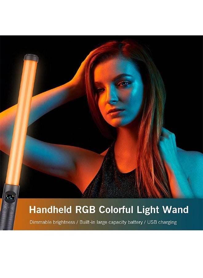 Generic Handheld Rgb Colorful Light Wand Led Photography Light Color Temperature 3000K 6500K Dimmable Brightness  - Image 5