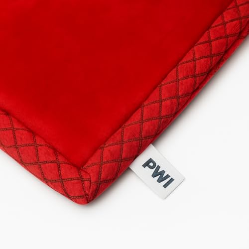 PWI Baby Wrapper Blanket for Newborn | Ultra Soft Cloudy Fabric | Double Layer for All-Season Use | 80x110 cm | Swaddle Blanket for 0–3 Years (Red) - Image 5