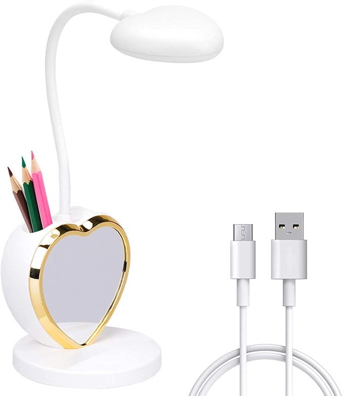 TOUCH DESK LAMP LED TOUCH ON OFF SWITCH STUDENT STUDY READING DIMMER RECHARGEABLE LED TABLE LAMPS EYE PROTECTION LAMP