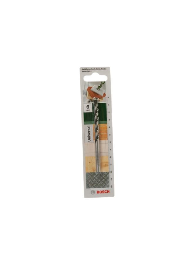 BOSCH Universal Multi-Purpose Drill Bit Silver and Grey 6 x 100mm JE2 609 255 474  - Image 2
