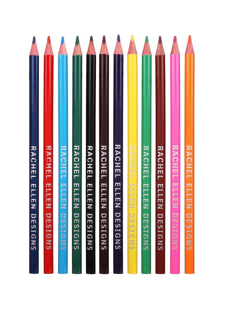 Rachel Ellen Childrens Ballerinas Colouring Pencil Tube  - Image 2