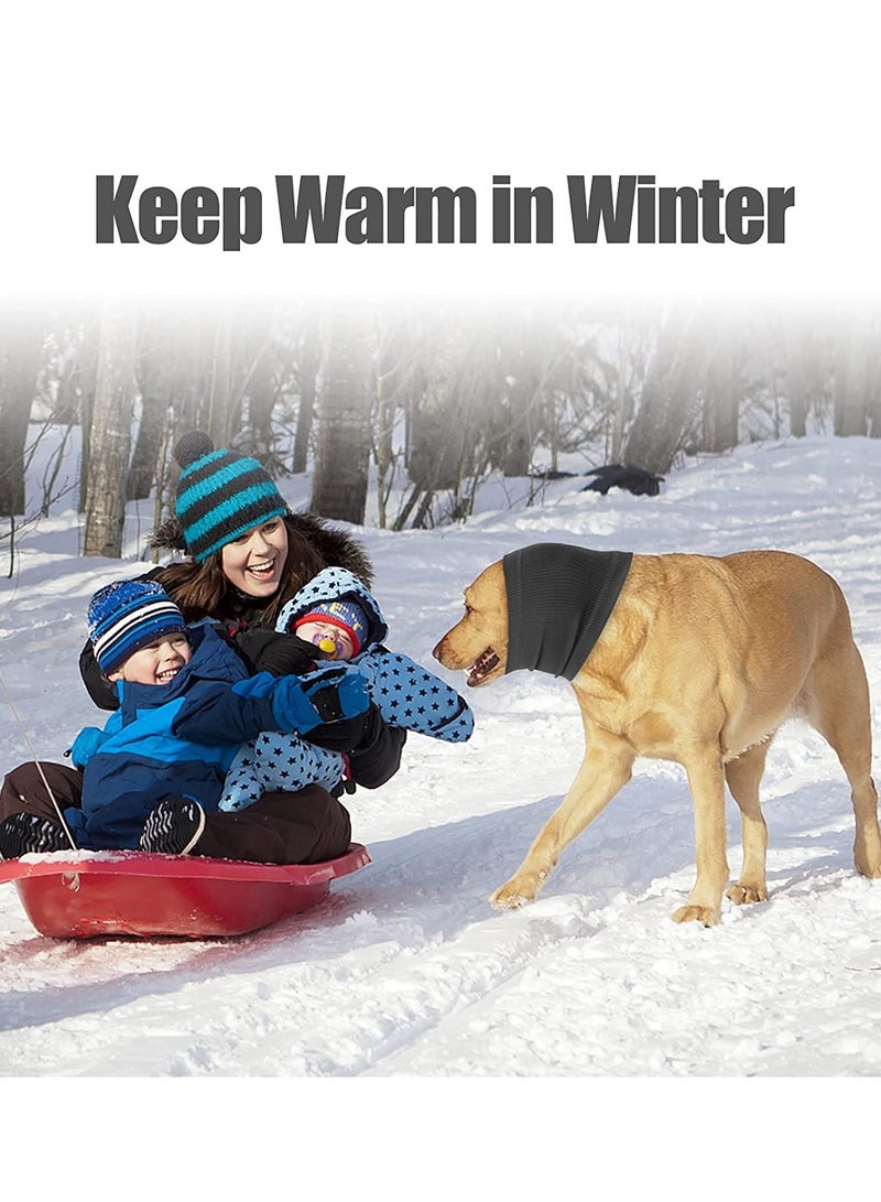 Zikra Neck Circumference for Pet Dogs, Noise Protection Earmuffs for Calming Dogs, Cold Resistant Warmth Noise Reduction - Image 4