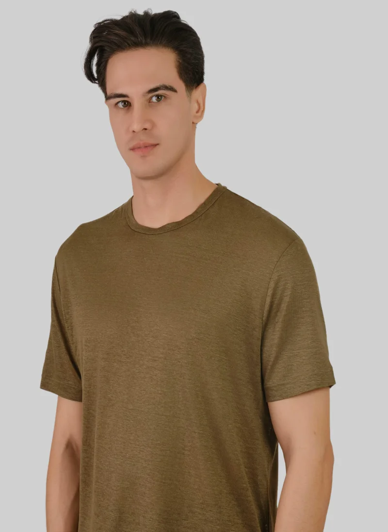 غانت Linen T-Shirt