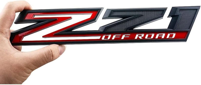 Yoaoo Set of 3 Z71 Off Road Emblems and Grille Badges for Silverado (2019-2024) - Image 4