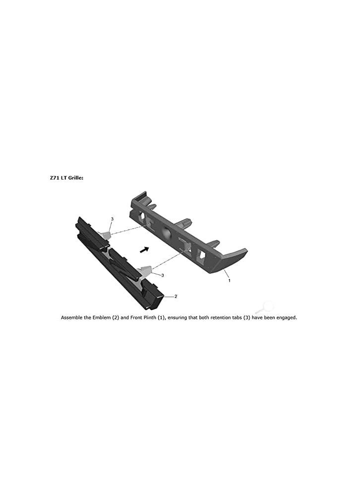Yoaoo Set of 3 Z71 Off Road Emblems and Grille Badges for Silverado (2019-2024) - Image 3