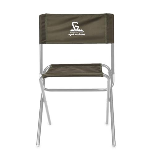 GREENLANDS Portable Outdoor Folding Olive Chair with Aluminium Frame ? Ideal for Camping, Beach, Sports| Comfortable, Lightweight, and Easy Setup - Image 2