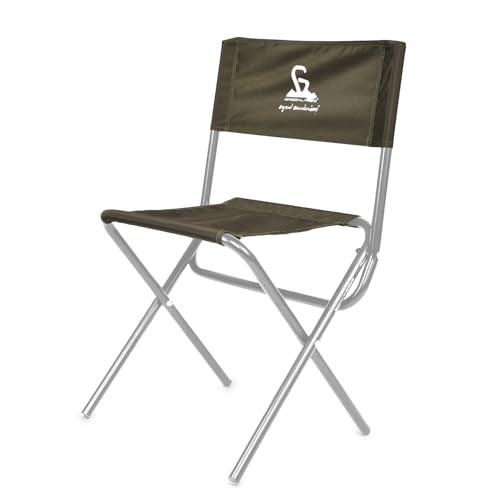 GREENLANDS Portable Outdoor Folding Olive Chair with Aluminium Frame ? Ideal for Camping, Beach, Sports| Comfortable, Lightweight, and Easy Setup - Image 4