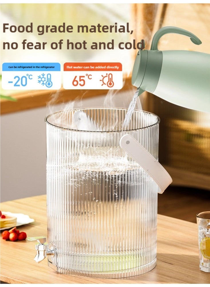 nehem Golden 3.5L Juice Dispenser with Tap & Stand  Beverage Dispenser - Premium Water Jug for Juice, Drinks, Iced Tea-Juice jar (Home & Events)  - Image 5