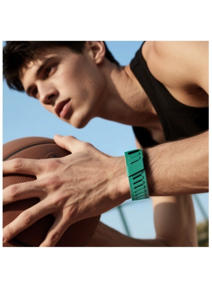 Comfortable And Durable Soft Silicone Strap Accessory For Whoop Watch 5.0- Perfect For Sports - Image 5