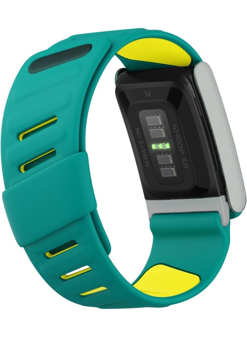 Comfortable And Durable Soft Silicone Strap Accessory For Whoop Watch 5.0- Perfect For Sports - Image 3