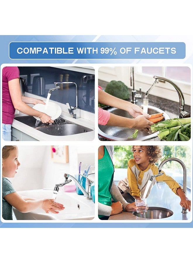 SVK Dream 1080 Faucet Extender, Universal Rotating Splash Filter, Multifunctional Extension Faucet Tap with Dual Water Outlet Modes - Image 5