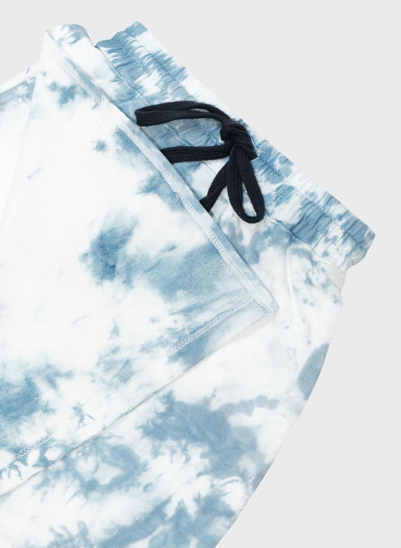 BOLD&KO Kids Tie Dye Midi Skort  - Image 4