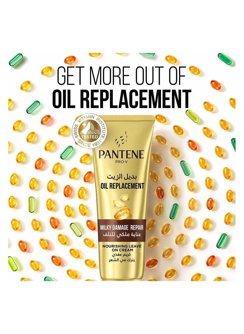 بانتين Pro V Milky  بديل الزيت لإصلاح التلف يترك للشعر التالف 275 مل - Image 3