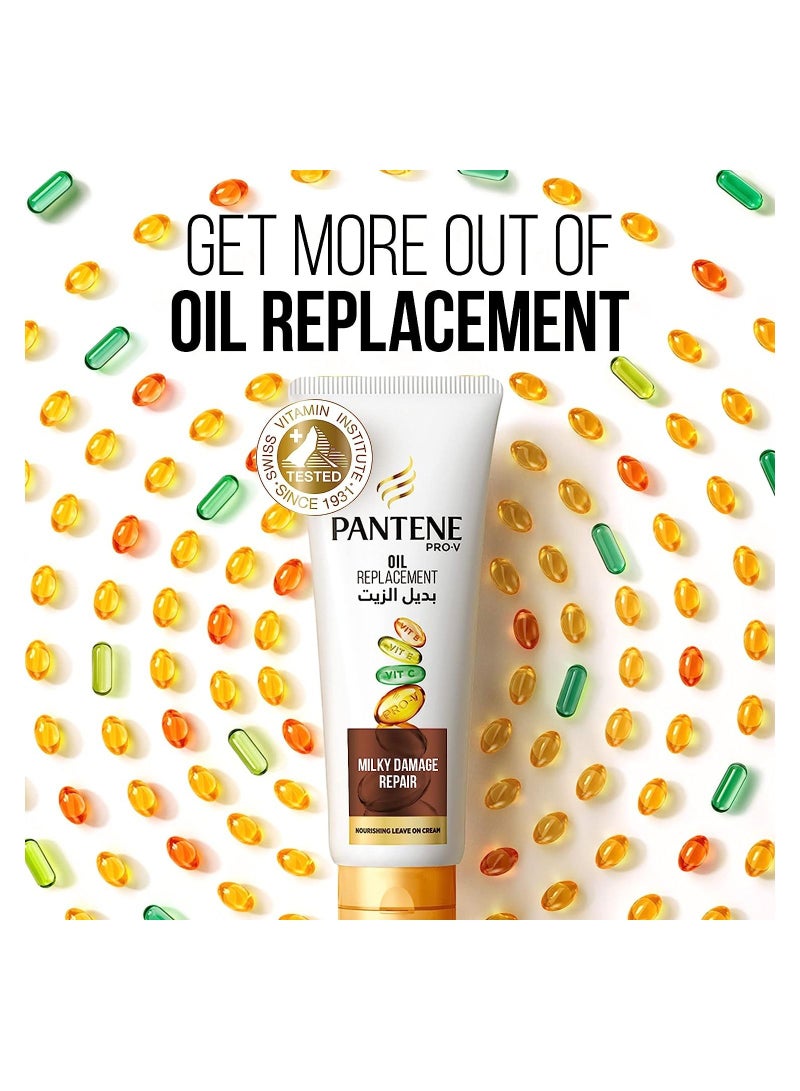 Pantene Pro V Milky Damage Repair Oil Replacement Leave In For Damaged Hair 275ml - Image 3