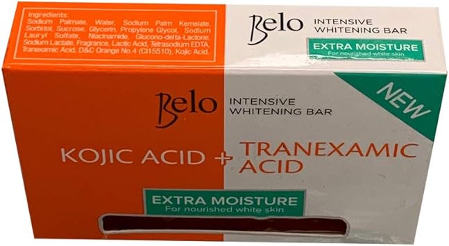 Belo Kojic Lightening Soap Bar Pack of 3 65g by Intelligent Skincare Inc - Image 3