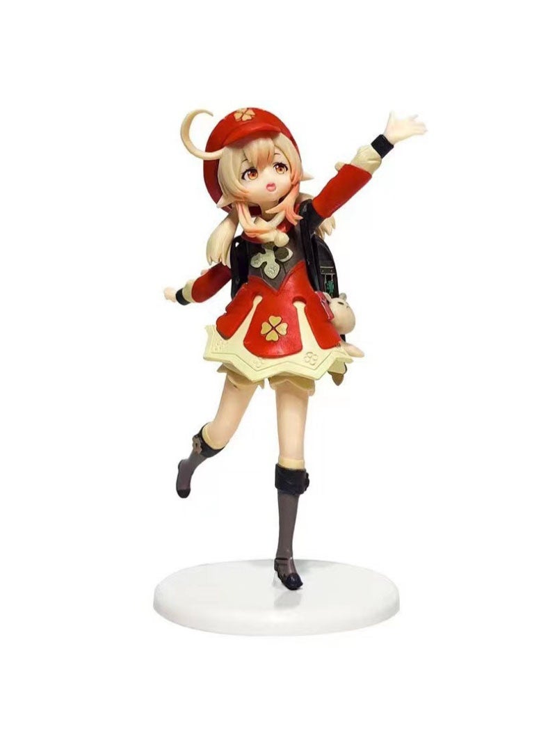 Furtey Genshin Impact Klee PVC Figure:Anime Game Collectible Statue 16CM, Limited Edition Action Figure for Display/Collection - Anime Model Gift with Base - Image 1