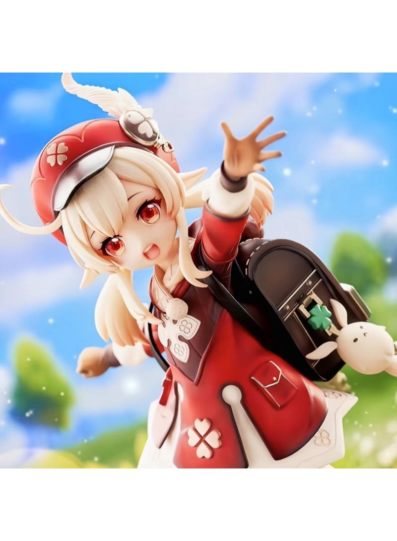 Furtey Genshin Impact Klee PVC Figure:Anime Game Collectible Statue 16CM, Limited Edition Action Figure for Display/Collection - Anime Model Gift with Base - Image 3