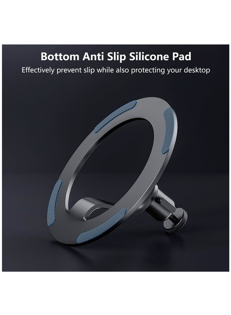 Aluminum Mini Projector Stand with 360° Adjustable Angle, 1/4'' Mounting Screw and Ball Head, Portable Aluminum Alloy Mount for Projectors, Microphones, Cameras, and Webcams. - Image 5