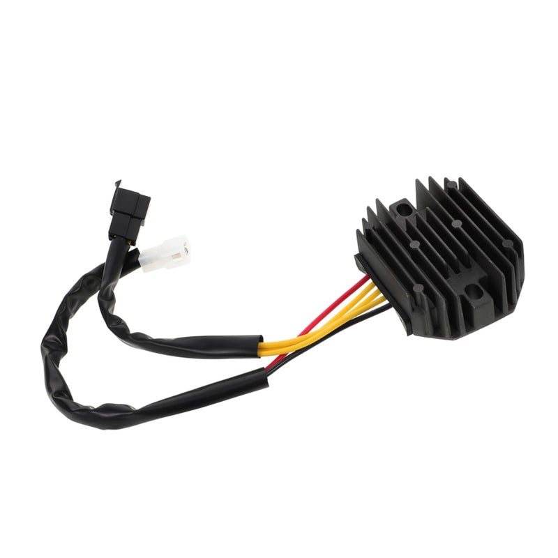 Universal Motorcycle Voltage Regulator Rectifier Stabilizer Aluminum Replacement Part - Image 2