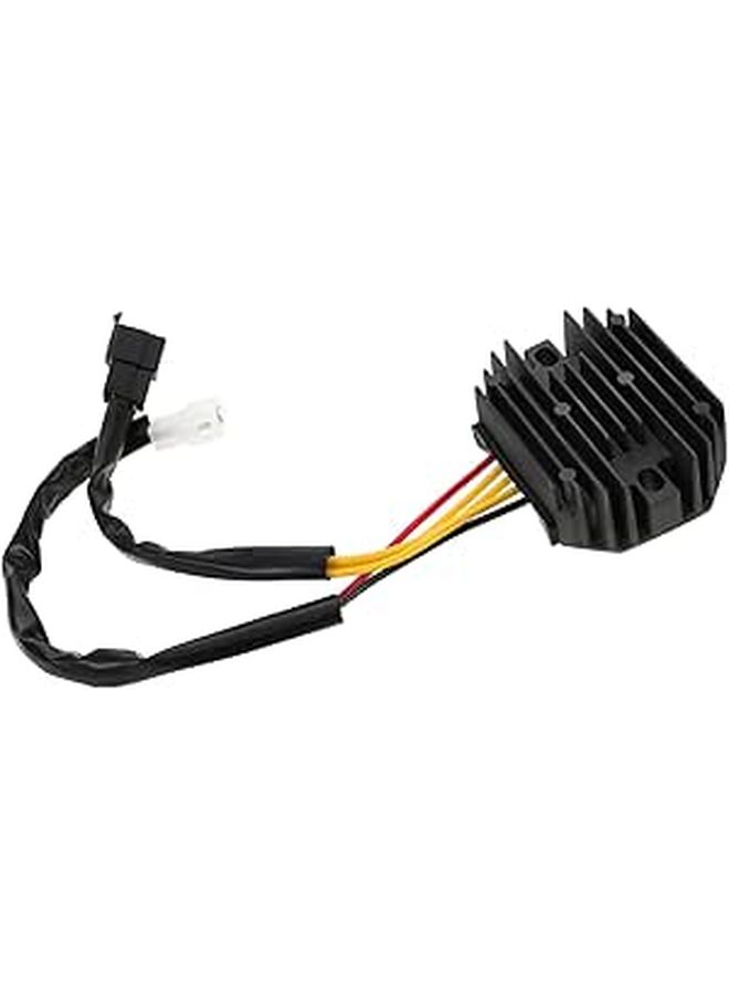 Universal Motorcycle Voltage Regulator Rectifier Stabilizer Aluminum Replacement Part - Image 1