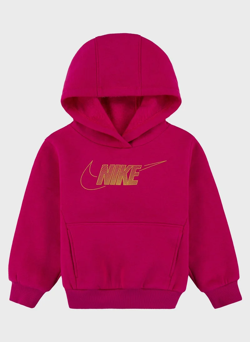 Nike Kids Club Fleece Shine Hoodie