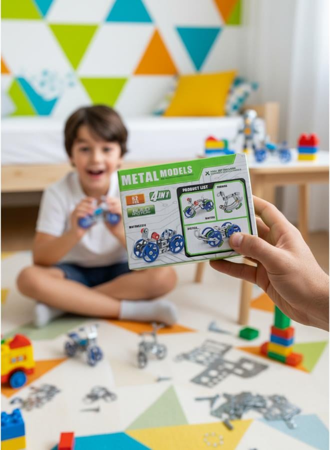 Metal Models 4-in-1 Construction Set - Image 3