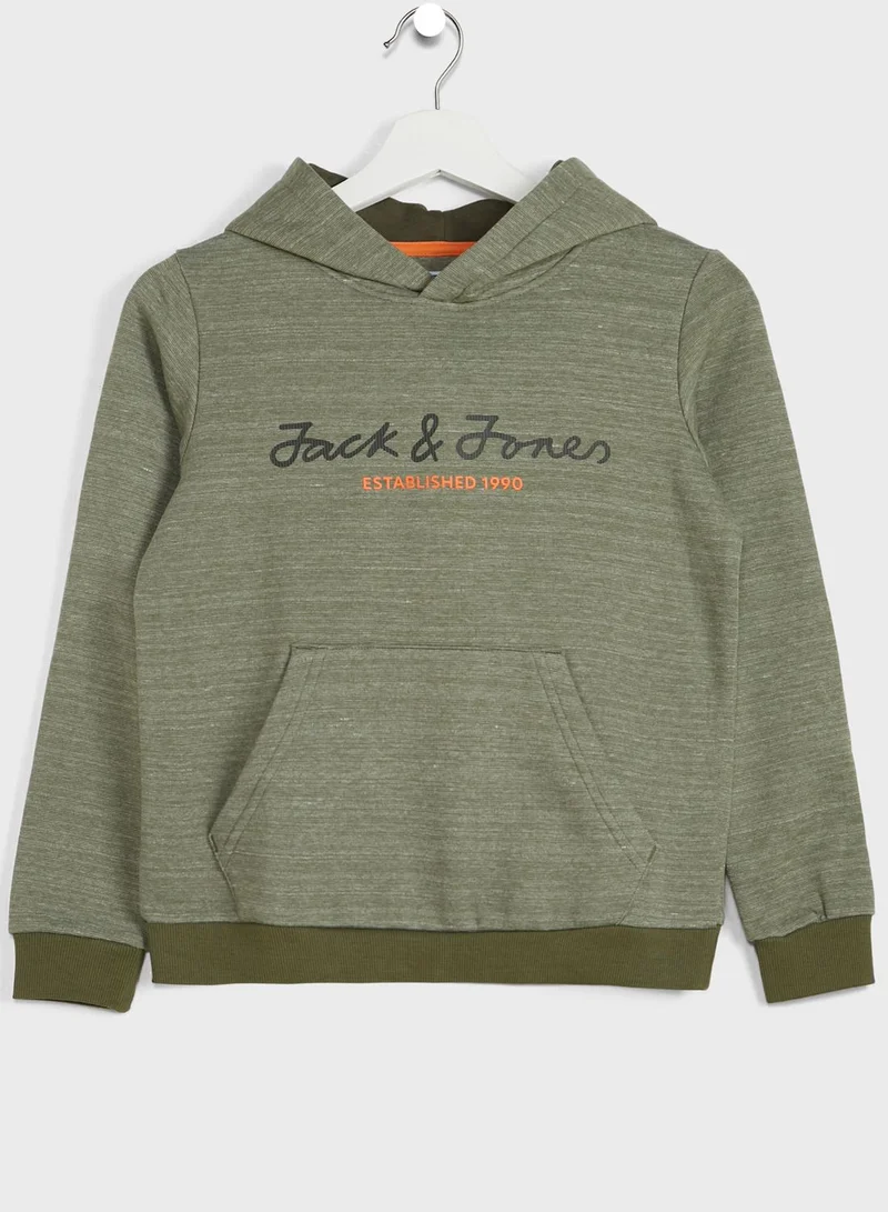Jack & Jones Junior Kids Logo Hoodie